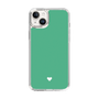 Slim Protection Case［ Original - Favorite Color Heart - Green ］