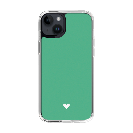 Slim Protection Case［ Original - Favorite Color Heart - Green ］