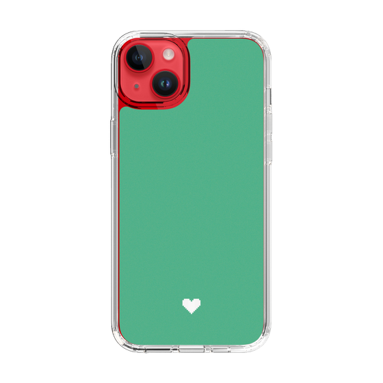 Slim Protection Case［ Original - Favorite Color Heart - Green ］