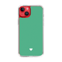 Slim Protection Case［ Original - Favorite Color Heart - Green ］
