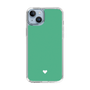 Slim Protection Case［ Original - Favorite Color Heart - Green ］