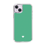Slim Protection Case［ Original - Favorite Color Heart - Green ］