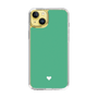 Slim Protection Case［ Original - Favorite Color Heart - Green ］