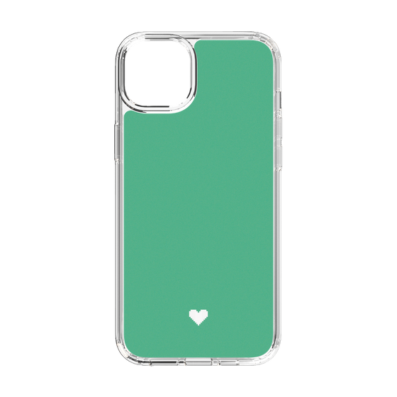 Slim Protection Case［ Original - Favorite Color Heart - Green ］