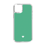 Slim Protection Case［ Original - Favorite Color Heart - Green ］