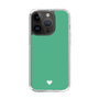 Slim Protection Case［ Original - Favorite Color Heart - Green ］