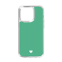 Slim Protection Case［ Original - Favorite Color Heart - Green ］
