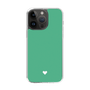 Slim Protection Case［ Original - Favorite Color Heart - Green ］