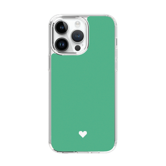 Slim Protection Case［ Original - Favorite Color Heart - Green ］