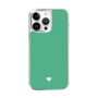 Slim Protection Case［ Original - Favorite Color Heart - Green ］