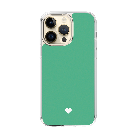 Slim Protection Case［ Original - Favorite Color Heart - Green ］