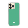 Slim Protection Case［ Original - Favorite Color Heart - Green ］