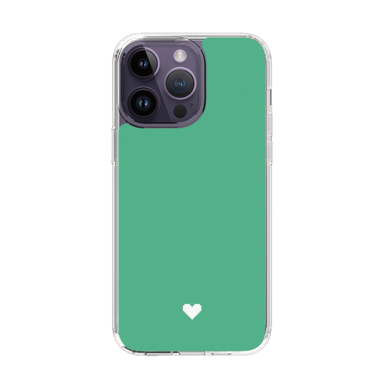 Slim Protection Case［ Original - Favorite Color Heart - Green ］