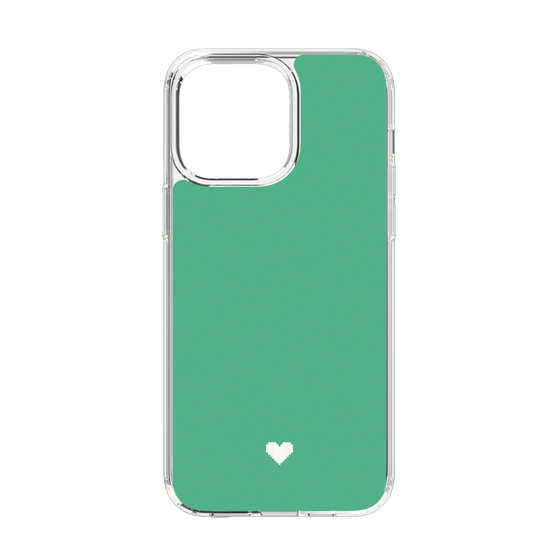 Slim Protection Case［ Original - Favorite Color Heart - Green ］