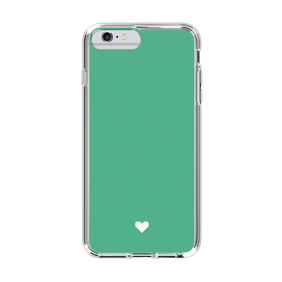 Slim Protection Case［ Original - Favorite Color Heart - Green ］