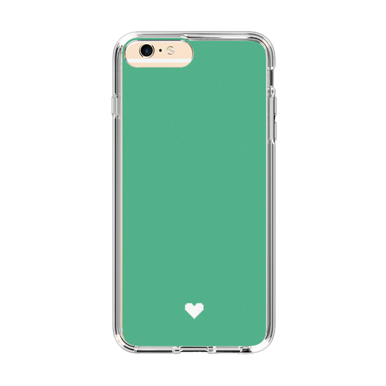 Slim Protection Case［ Original - Favorite Color Heart - Green ］