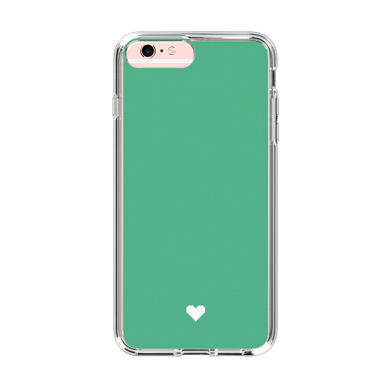 Slim Protection Case［ Original - Favorite Color Heart - Green ］