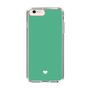 Slim Protection Case［ Original - Favorite Color Heart - Green ］