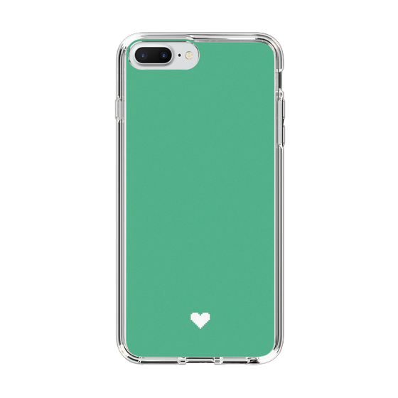 Slim Protection Case［ Original - Favorite Color Heart - Green ］