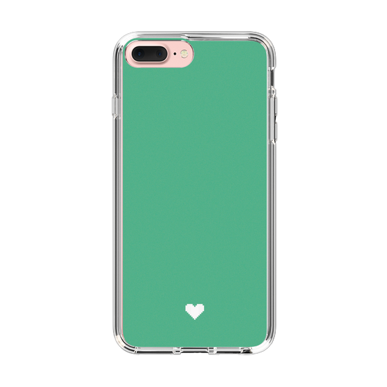 Slim Protection Case［ Original - Favorite Color Heart - Green ］