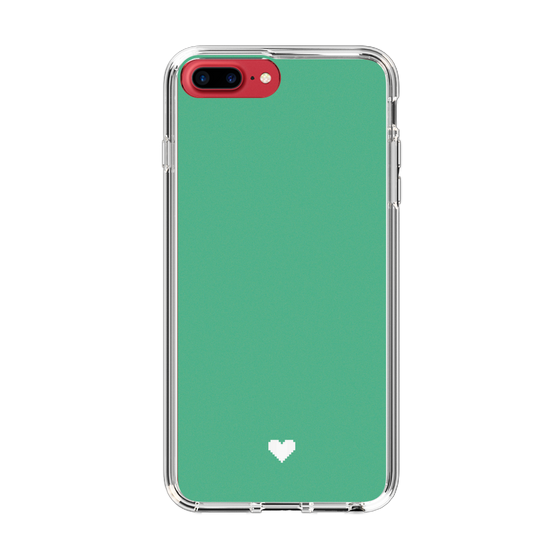 Slim Protection Case［ Original - Favorite Color Heart - Green ］