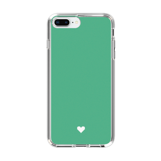 Slim Protection Case［ Original - Favorite Color Heart - Green ］