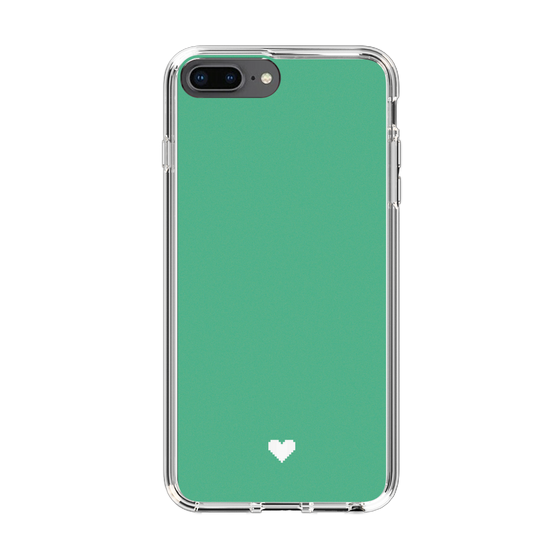 Slim Protection Case［ Original - Favorite Color Heart - Green ］