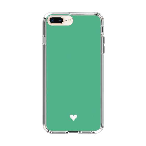 Slim Protection Case［ Original - Favorite Color Heart - Green ］