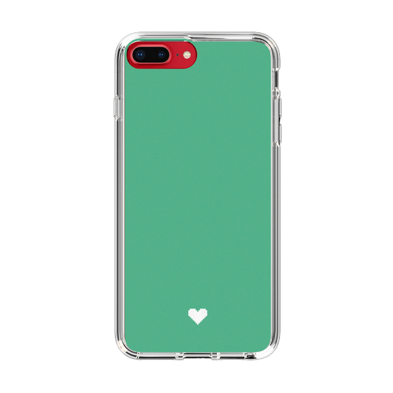 Slim Protection Case［ Original - Favorite Color Heart - Green ］
