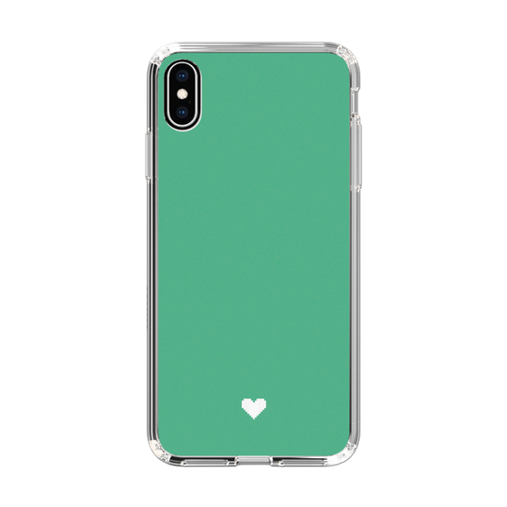Slim Protection Case［ Original - Favorite Color Heart - Green ］