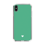 Slim Protection Case［ Original - Favorite Color Heart - Green ］