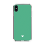Slim Protection Case［ Original - Favorite Color Heart - Green ］