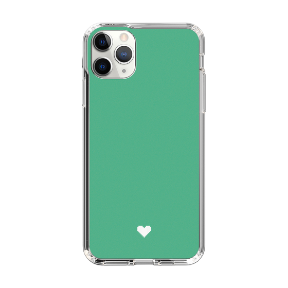 Slim Protection Case［ Original - Favorite Color Heart - Green ］