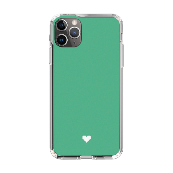 Slim Protection Case［ Original - Favorite Color Heart - Green ］