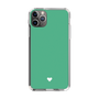 Slim Protection Case［ Original - Favorite Color Heart - Green ］