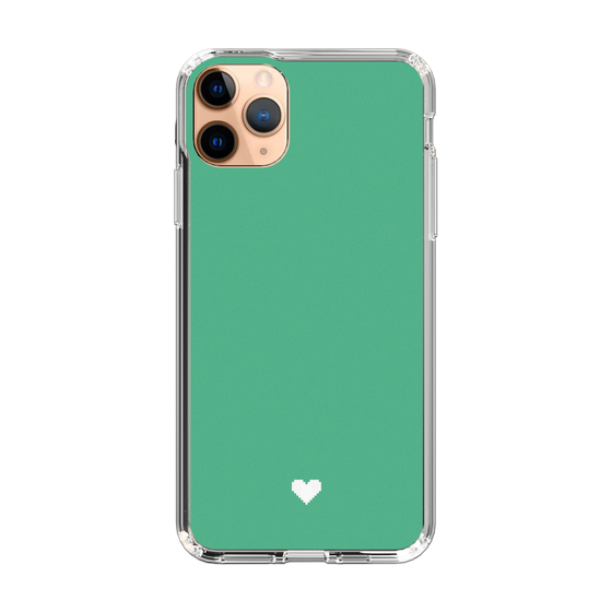 Slim Protection Case［ Original - Favorite Color Heart - Green ］