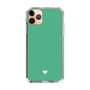Slim Protection Case［ Original - Favorite Color Heart - Green ］