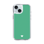 Slim Protection Case［ Original - Favorite Color Heart - Green ］