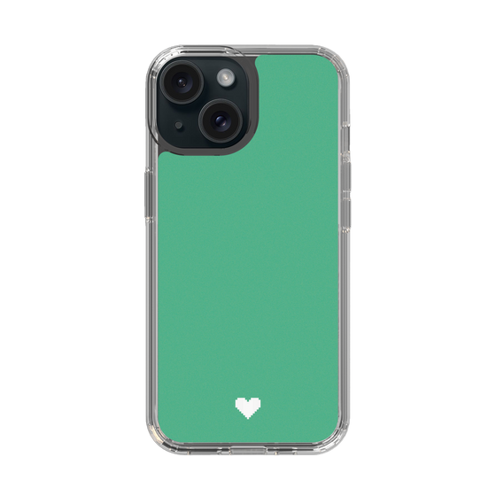 Slim Protection Case［ Original - Favorite Color Heart - Green ］