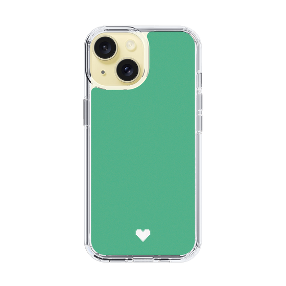 Slim Protection Case［ Original - Favorite Color Heart - Green ］