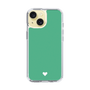Slim Protection Case［ Original - Favorite Color Heart - Green ］