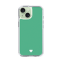 Slim Protection Case［ Original - Favorite Color Heart - Green ］