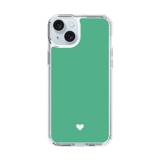 Slim Protection Case［ Original - Favorite Color Heart - Green ］