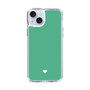 Slim Protection Case［ Original - Favorite Color Heart - Green ］