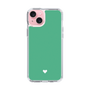 Slim Protection Case［ Original - Favorite Color Heart - Green ］