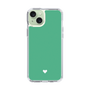 Slim Protection Case［ Original - Favorite Color Heart - Green ］