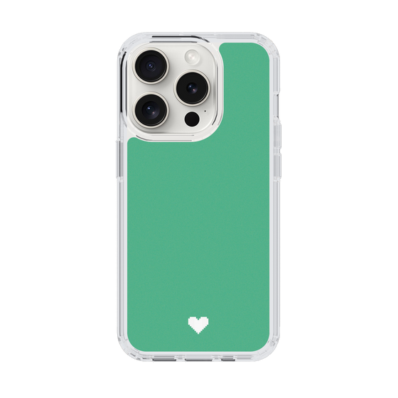 Slim Protection Case［ Original - Favorite Color Heart - Green ］