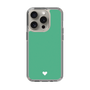 Slim Protection Case［ Original - Favorite Color Heart - Green ］
