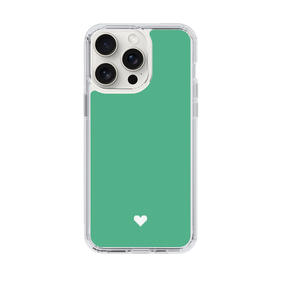 Slim Protection Case［ Original - Favorite Color Heart - Green ］