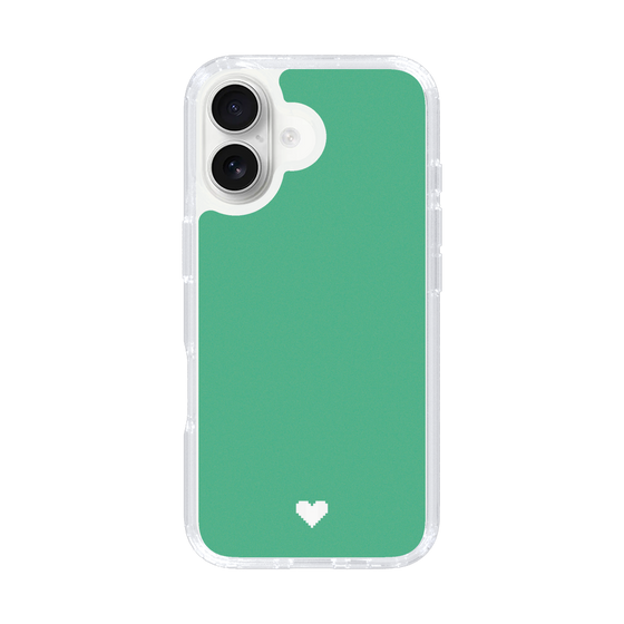 Slim Protection Case［ Original - Favorite Color Heart - Green ］